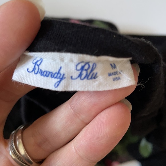 Brandy Blu maternity T-shirt w see through back - Picture 5 of 5